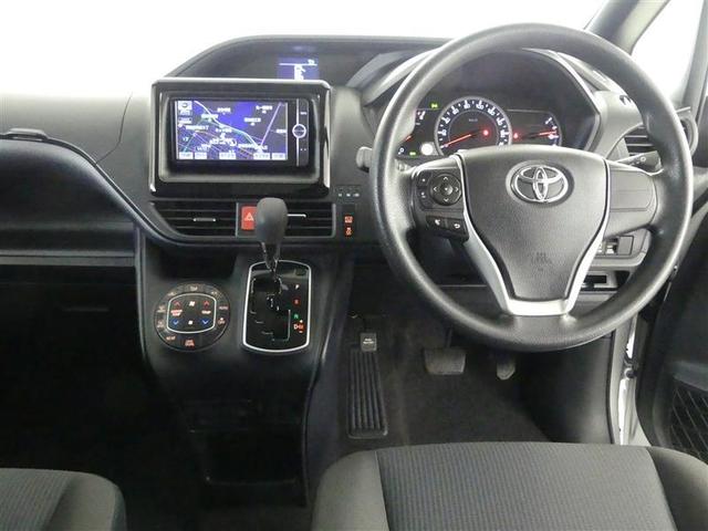 ノア X フルセグ メモリーナビ DVD再生 後席モニター バックカメラ ETC 電動スライドドア LEDヘッドランプ ウオークスルー 乗車定員8人 3列シート アイドリングストップ(4枚目)