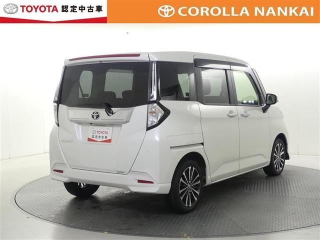 ルーミー カスタムG-T フルセグ メモリーナビ DVD再生 後席モニター バックカメラ 衝突被害軽減システム ETC 両側電動スライド LEDヘッドランプ ワンオーナー アイドリングストップ(3枚目)