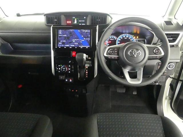 ルーミー カスタムG-T フルセグ メモリーナビ DVD再生 後席モニター バックカメラ 衝突被害軽減システム ETC 両側電動スライド LEDヘッドランプ ワンオーナー アイドリングストップ(4枚目)