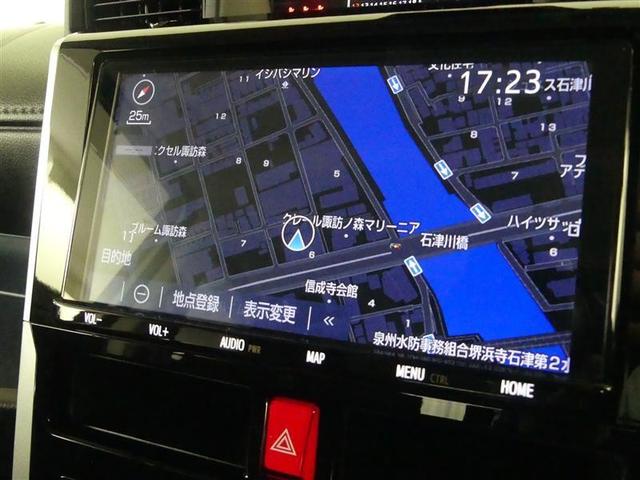 ルーミー カスタムG-T フルセグ メモリーナビ DVD再生 後席モニター バックカメラ 衝突被害軽減システム ETC 両側電動スライド LEDヘッドランプ ワンオーナー アイドリングストップ(6枚目)