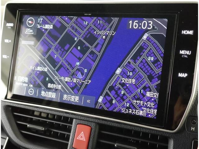 ヴォクシー ハイブリッドZS 煌II フルセグ メモリーナビ DVD再生 バックカメラ 衝突被害軽減システム ETC ドラレコ 両側電動スライド LEDヘッドランプ 乗車定員7人 3列シート ワンオーナー フルエアロ(6枚目)