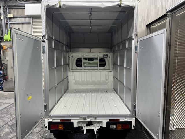 カマチ取外し可！観音開き・外側ドアストッパー付き！パレット積みもできて作業効率もＵＰ！