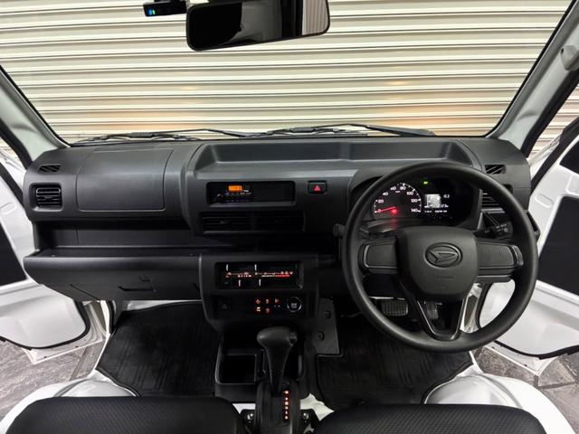 ハイゼットトラック スタンダード CVT・スマアシ・スマートキー・プッシュスタート・パワーウィンドウ・電動格納ミラー・ドラレコ・アルミパネル宅配仕様・幌付き・鍵付きハンドル・観音扉・カマチ脱着可能・アイドリングストップ・幌高2500(36枚目)