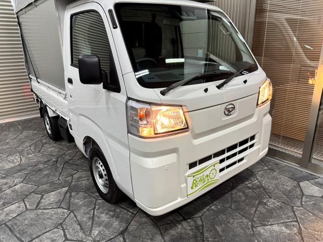 ハイゼットトラック スタンダード　ＣＶＴ・スマアシ・エアコン・パワステ・Ｗエアバック・アイドリングストップ・リアセンサー・カーテン幌仕様・幌高２５００（14枚目）