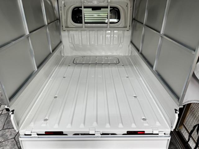 ハイゼットトラック スタンダード　ＣＶＴ・スマアシ・エアコン・パワステ・Ｗエアバック・アイドリングストップ・リアセンサー・カーテン幌仕様・幌高２５００（20枚目）