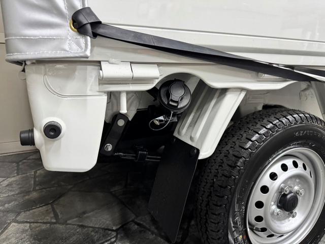 ハイゼットトラック スタンダード　ＣＶＴ・スマアシ・エアコン・パワステ・Ｗエアバック・アイドリングストップ・リアセンサー・カーテン幌仕様・幌高２５００（30枚目）