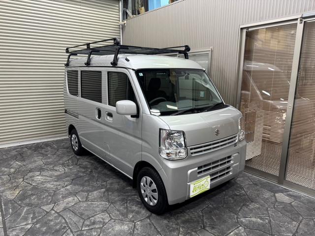 エブリイ PC 4AT・キーレス・パワーウィンドウ・電動格納ミラー・フルセグ・8インチナビ・バックカメラ・ETC・ドラレコ・衝突被害軽減ブレーキ・リアセンサー・車線逸脱警報装置付き(12枚目)