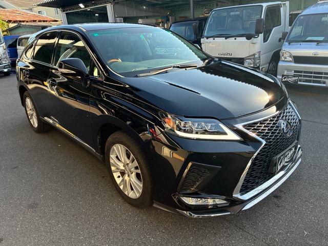 ＲＸ ＲＸ４５０ｈ　バージョンＬ　２０後期Ｆスポーツ仕様前後バンパー　３眼ＬＥＤヘッドライト　シーケンシャルウインカー　黒革シート　サンルーフ　Ｂｌｕｅｔｏｏｔｈオーディオ　バック＆サイドカメラ　シートヒーター＆ベンチレーション（7枚目）