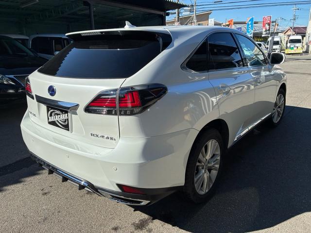 RX RX450h バージョンL 3眼LEDヘッドライト シーケンシャルウインカー Bluetoothオーディオ クルーズコントロール バックカメラ ETC パワーバックドア パワーバックドア サンルーフ 革シート(5枚目)