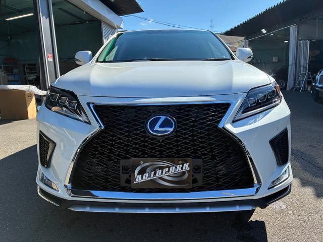 RX RX450h バージョンL 3眼LEDヘッドライト シーケンシャルウインカー Bluetoothオーディオ クルーズコントロール バックカメラ ETC パワーバックドア パワーバックドア サンルーフ 革シート(8枚目)