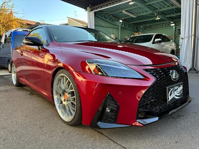 IS IS250C バージョンL 30Fスポーツ仕様3眼LEDヘッドライト 赤白コンビレザー 19AWローダウン 電動オープンルーフブラックアウト(15枚目)