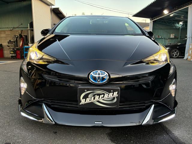 プリウス S ユーザー買取車 19インチAW モデリスタエアロ ローダウン フルセグTV Bluetoothオーディオ バックカメラ(9枚目)