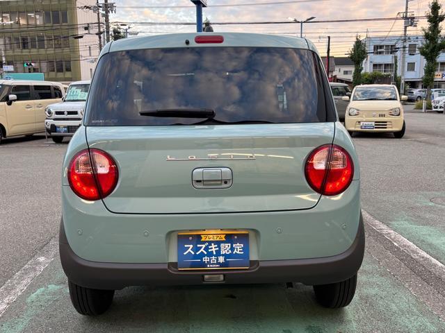 アルトラパン Ｌ　５型　衝突被害軽減ブレーキ　ＬＥＤヘッドンランプ　バックカメラ付ディスプレイオーディオ　オートライト　Ｂｌｕｅｔｏｏｔｈ　プッシュスタート　シートヒーター　オートエアコン　スズキセーフティーサポート　アイドリングストップ　衝突安全ボディ（5枚目）