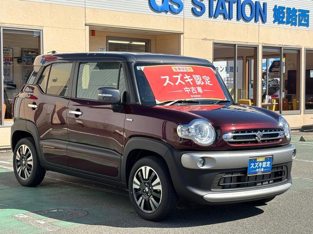 クロスビー ＨＹＢＲＩＤ　ＭＺ　３型　※雹災車両※　元当社試乗車使用　雹による凹みが数か所ございます。恐れ入りますが、必ず現車確認をお願いいたします。　なお、雹害を理由に本体値引き対応はいたしかねます。予めご了承ください。（6枚目）