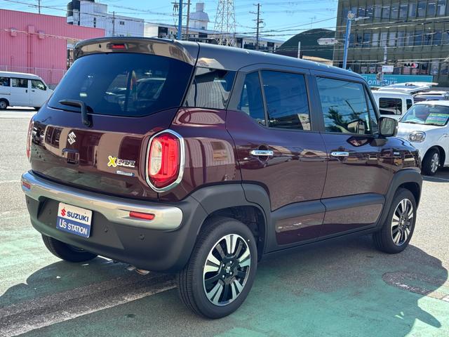 クロスビー ＨＹＢＲＩＤ　ＭＺ　３型　※雹災車両※　元当社試乗車使用　雹による凹みが数か所ございます。恐れ入りますが、必ず現車確認をお願いいたします。　なお、雹害を理由に本体値引き対応はいたしかねます。予めご了承ください。（8枚目）