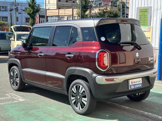 クロスビー ＨＹＢＲＩＤ　ＭＺ　３型　※雹災車両※　元当社試乗車使用　雹による凹みが数か所ございます。恐れ入りますが、必ず現車確認をお願いいたします。　なお、雹害を理由に本体値引き対応はいたしかねます。予めご了承ください。（9枚目）