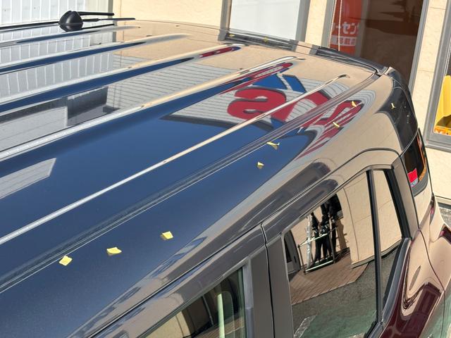 クロスビー ＨＹＢＲＩＤ　ＭＺ　３型　※雹災車両※　元当社試乗車使用　雹による凹みが数か所ございます。恐れ入りますが、必ず現車確認をお願いいたします。　なお、雹害を理由に本体値引き対応はいたしかねます。予めご了承ください。（68枚目）