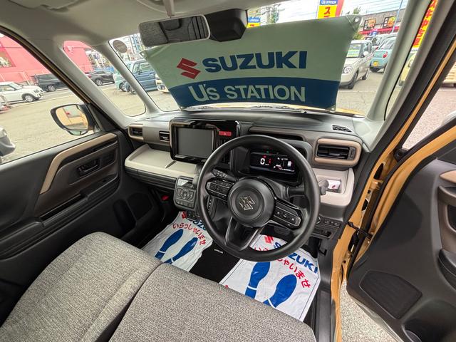 スペーシア ＨＹＢＲＩＤ　Ｘ　電動パーキングブレーキ　ブレーキホールド　ヘッドアップディスプレイ　両側電動スライドドア　シートヒーター（運転席・助手席）　プッシュスタート　ＤＳＢＳＩＩ搭載　全車速追従式クルコン　オートライト（15枚目）