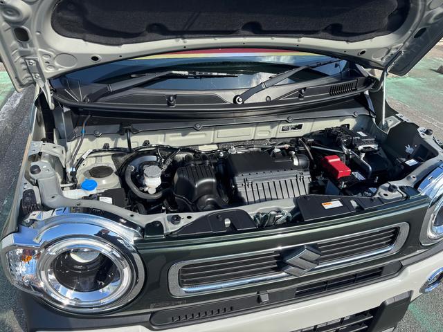 ハスラー ＨＹＢＲＩＤ　Ｘ　３型　スズキコネクト通信対応　全方位カメラ対応９インチメモリーナビ　前席両側シートヒーター　充電ポート　試乗車アップ（17枚目）