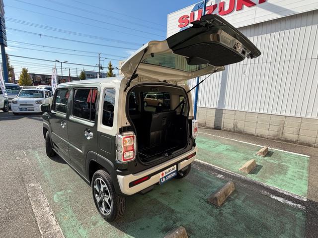 ハスラー ＨＹＢＲＩＤ　Ｘ　３型　スズキコネクト通信対応　全方位カメラ対応９インチメモリーナビ　前席両側シートヒーター　充電ポート　試乗車アップ（18枚目）