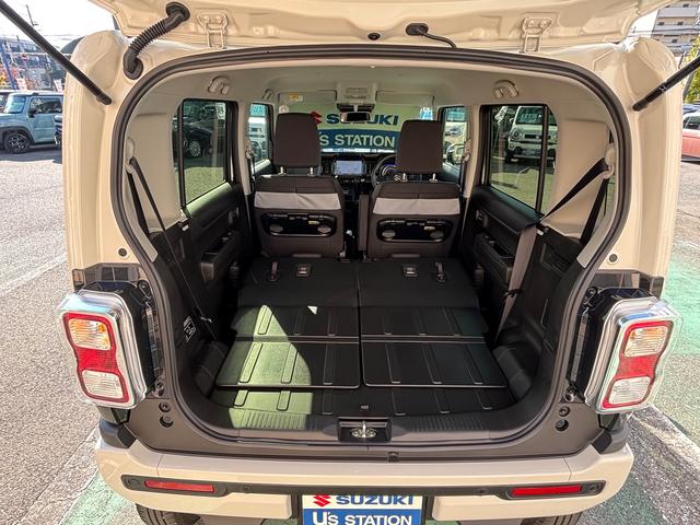 ハスラー ＨＹＢＲＩＤ　Ｘ　３型　スズキコネクト通信対応　全方位カメラ対応９インチメモリーナビ　前席両側シートヒーター　充電ポート　試乗車アップ（34枚目）