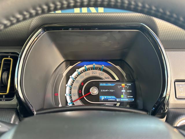 ハスラー ＨＹＢＲＩＤ　Ｘ　３型　スズキコネクト通信対応　全方位カメラ対応９インチメモリーナビ　前席両側シートヒーター　充電ポート　試乗車アップ（64枚目）