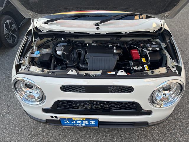 アルトラパンＬＣ ＬＣ　ＨＹＢＲＩＤ　Ｌ　６型　ＬＥＤヘッドランプ　アルミ　デュアルセンサーブレーキＩＩ｜ＬＣ専用フロントグリル｜運転席シートヒーター｜プレミアムＵＶ＆ＩＲカットガラス（フロントドア）｜フルオートエアコン｜ＵＳＢ電源ソケット｜（61枚目）