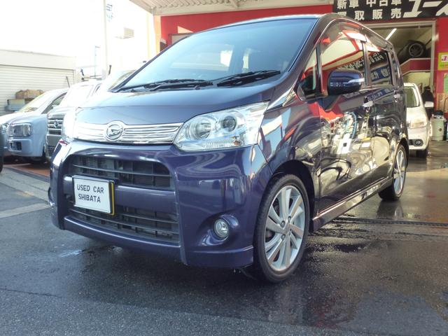 ムーヴ カスタム　ＲＳ　ＨＤＤナビ　フルセグ地デジ　ＥＴＣ　ドライブレコーダー　ターボ（4枚目）