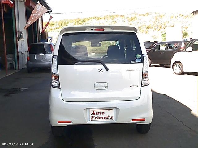ワゴンR FZ フル装備安心保証整備車検24ヵ月付総額37,7万円 ハイブリッドFZ レダーブレーキサポート シートヒーター アイドリングストップ エネチャージ スマートキー クリスタルホワイトパールフル装備軽自動車安心保証整備車検24ヵ月付支払総額¥377,000-(6枚目)