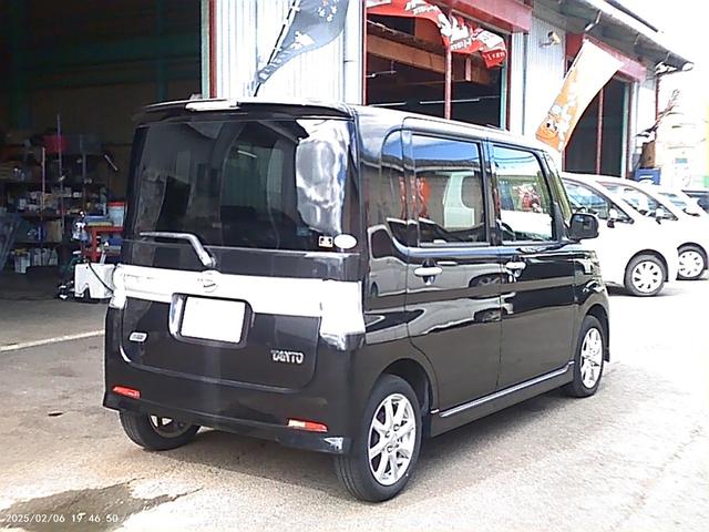 タント カスタムＬフル装備安心保証整備車検２４ヵ月付総額１９，７万円　ミラクルオープンドア　メモリーナビ　フルセグＴＶ　アイドリングストップ　エコアイドル　フルエアロ　フルオートエアコン　スマートキー　フル装備軽自動車安心保証整備車検２４ヵ月付支払総額￥１９７，０００－（3枚目）
