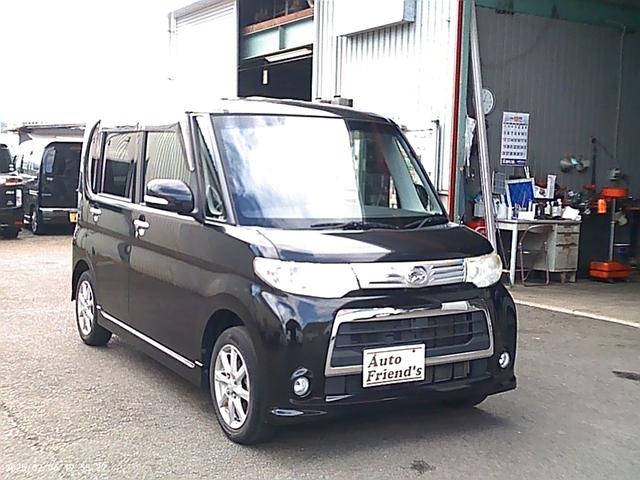 タント カスタムＸフル装備安心保証整備車検２４ヵ月付総額２９，７万円　電動ミラクルオープンドア　メモリーナビ　フルＴＶ　アイドリングストップ　エコアイドル　フルエアロ　フルオートエアコン　スマートキー　フル装備軽自動車安心保証整備車検２４ヵ月付支払総額￥２９７，０００－（2枚目）