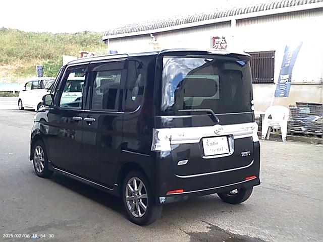 タント カスタムＸフル装備安心保証整備車検２４ヵ月付総額２９，７万円　電動ミラクルオープンドア　メモリーナビ　フルＴＶ　アイドリングストップ　エコアイドル　フルエアロ　フルオートエアコン　スマートキー　フル装備軽自動車安心保証整備車検２４ヵ月付支払総額￥２９７，０００－（4枚目）