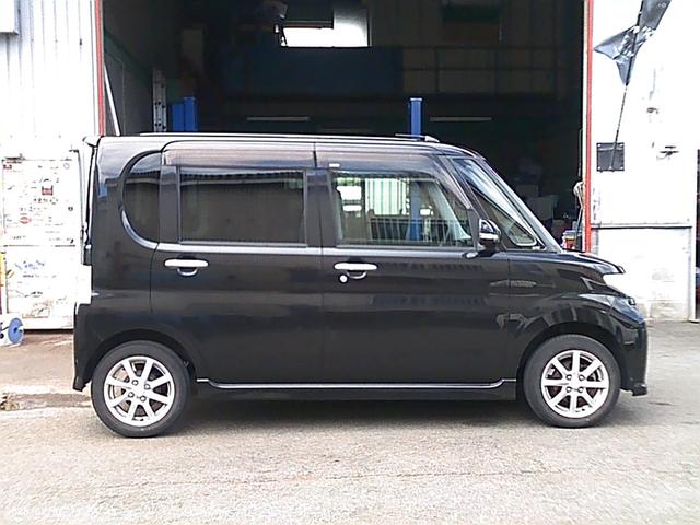 タント カスタムＸフル装備安心保証整備車検２４ヵ月付総額２９，７万円　電動ミラクルオープンドア　メモリーナビ　フルＴＶ　アイドリングストップ　エコアイドル　フルエアロ　フルオートエアコン　スマートキー　フル装備軽自動車安心保証整備車検２４ヵ月付支払総額￥２９７，０００－（8枚目）