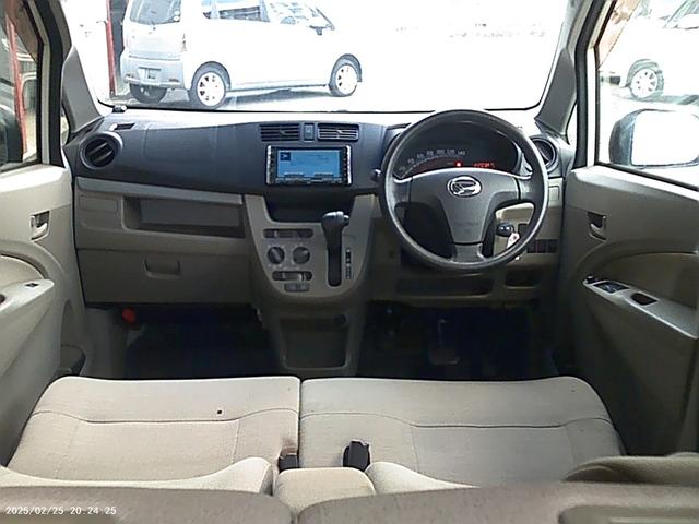 ムーヴ Ｌ　ＳＡ　フル装備安心保証整備車検２４ヵ月付総額３１，７万円　ＨＤＤナビ　ＣＶＴオートマチック　アイドリングストップ　エコアイドル　レダーブレーキサポート　パールホワイトＩＩＩ　車検整備付　フル装備軽自動車安心保証整備車検２４ヵ月付支払総額￥３１７，０００－（15枚目）