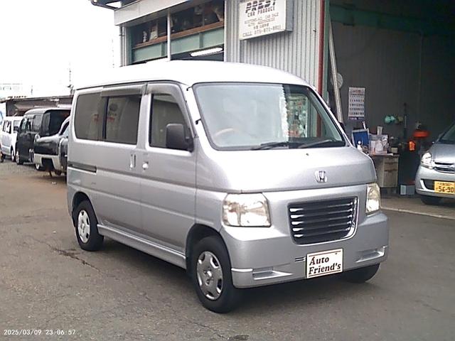 バモスホビオプロ ホビオプロフル装備安心保証整備車検２４ヵ月付総額２４，７万円　両側スライドドア　３速オートマチック　タイミングベルト交換済み　４ナンバー登録　パワステ　Ｐウインド　エアコン　キーレス　車検整備付フル装備軽自動車安心保証整備車検２４ヵ月付支払総額￥２４７，０００－（2枚目）