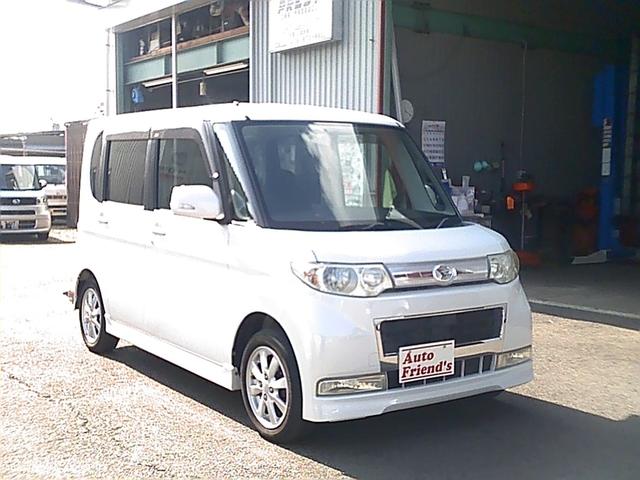 タント カスタムＸＬＴＤ　安心保証整備車検２４ヵ月付総額１９，７万円　チョイ乗り使用　電動ミラクルオープンドア　ＣＶＴオートマチック　フルオートエアコン　スマートキー　パールホワイトＩＩＩ　車検整備付　フル装備軽自動車安心保証整備車検２４ヵ月付支払総額￥１９７，０００－（2枚目）