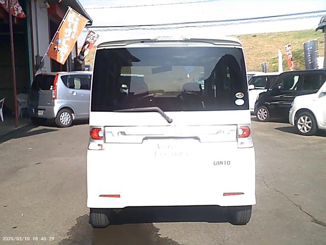 タント カスタムＸＬＴＤ　安心保証整備車検２４ヵ月付総額１９，７万円　チョイ乗り使用　電動ミラクルオープンドア　ＣＶＴオートマチック　フルオートエアコン　スマートキー　パールホワイトＩＩＩ　車検整備付　フル装備軽自動車安心保証整備車検２４ヵ月付支払総額￥１９７，０００－（6枚目）