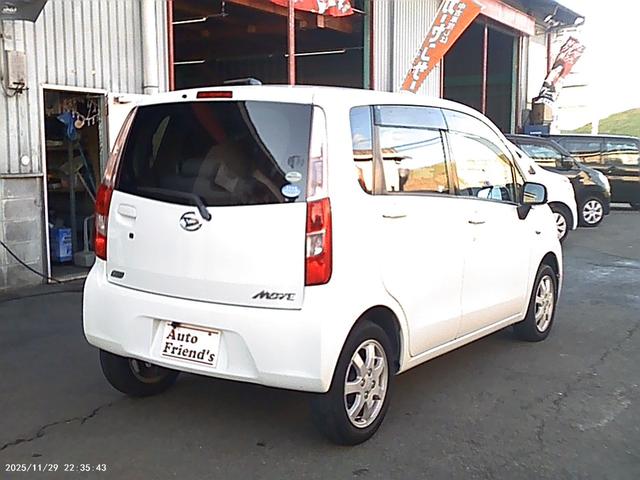 ムーヴ Ｘ　フル装備安心保証整備車検２４ヵ月付総額２０，７万円　ＣＶＴオートマチック　アイドリングストップ　エコアイドル　電格ミラー　純正１４ＡＷ　フルオートエアコン　スマートキー　車検整備付　フル装備軽自動車安心保証整備車検２４ヵ月付支払総額￥２０７，０００－（3枚目）