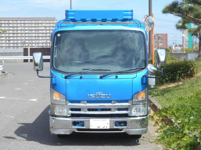 エルフトラック 　３．０　ハイキャブ　ロング　フルフラットロー　ディーゼルターボ　アルミブロック　３ｔ　（ブルー）（3枚目）