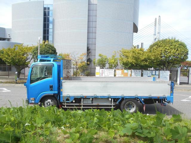 エルフトラック 　３．０　ハイキャブ　ロング　フルフラットロー　ディーゼルターボ　アルミブロック　３ｔ　（ブルー）（4枚目）