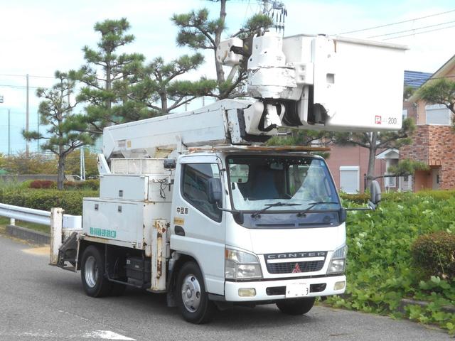 キャンター 　５．２　高床　ＤＸ　ディーゼル　高所作業車　電工仕様　１４．６Ｍ　（ホワイト）（3枚目）