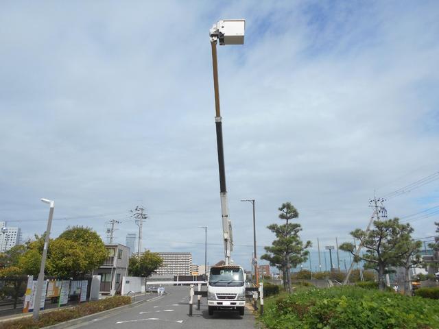 キャンター 　５．２　高床　ＤＸ　ディーゼル　高所作業車　電工仕様　１４．６Ｍ　（ホワイト）（11枚目）