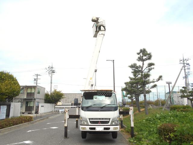 キャンター 　５．２　高床　ＤＸ　ディーゼル　高所作業車　電工仕様　１４．６Ｍ　（ホワイト）（13枚目）