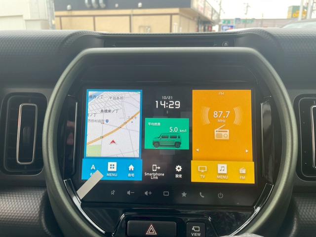 ハスラー タフワイルドターボ タフワイルドターボ 全方位モニター付9インチナビ スズキコネクト対応  LEDヘッド&フオグ 全車速追従機能付き ルーフレール(19枚目)