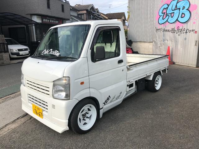 キャリイトラック スズキ ｋｃ エアコン ｃｌｓエアロ 車高調 ホイール 大阪府 ｋｃ エアコン ｃｌｓエアロ 車高調 ホイール スズキキャリイトラックの中古車 Biglobe中古車情報 相場 検索