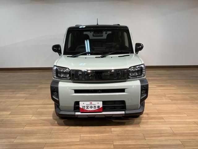 タフト Gターボ ダーククロムベンチャー/サポカーSワイド適合/ 新車保証継承 車検整備付 9インチディスプレイオーディオ パノラマカメラ 前後ドラレコ ETC キーフリー 前席シートヒーター LEDヘッドライト HDMI TVコン 15インチアルミホイール(2枚目)