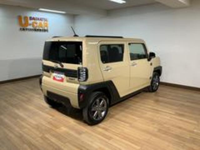 タフト Gターボ/サポカーSワイド適合/新車保証継承/ACC/LKC アダプティブクルーズコントロールやレーンキープコントロールで一般道は勿論、高速道路の走行にもお役立ちになります。電動パーキングブレーキでブレーキかけ忘れも安心!(6枚目)