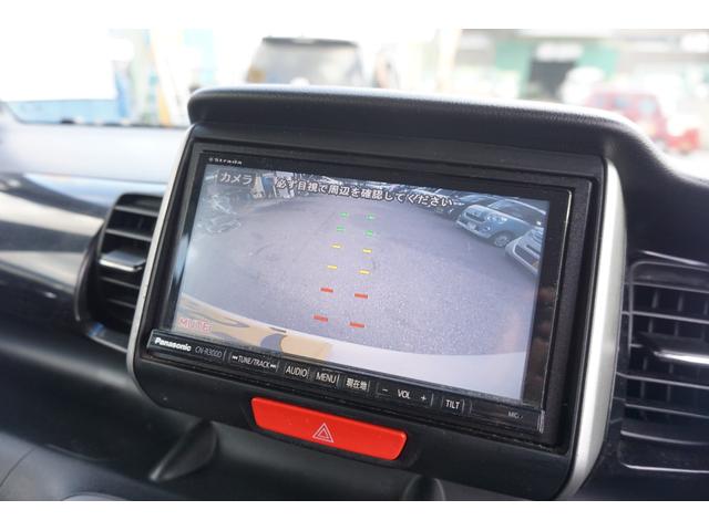 Ｎ－ＢＯＸカスタム Ｇ　ＳＳパッケージ　両側電動スライドドア　スマートキー　社外ナビ　バックカメラ　フルセグＴＶ　ＥＴＣ　ＨＩＤ　オートライト　純正アルミ　オートエアコン（13枚目）