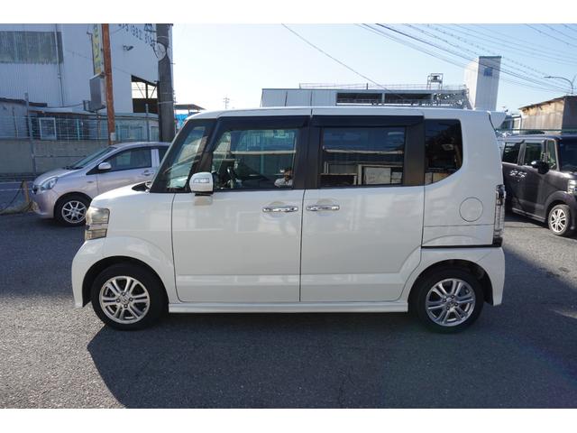 N-BOXカスタム G・Lパッケージ 電動スライドドア スマートキー 社外ナビ TV HID オートライト 純正アルミ(7枚目)