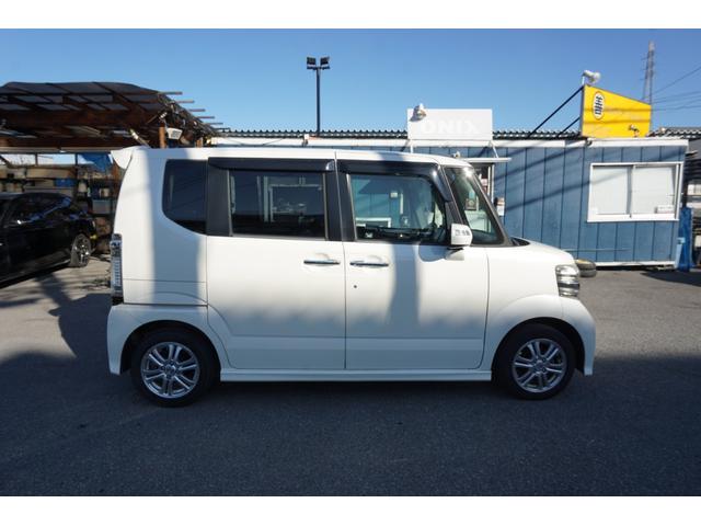 N-BOXカスタム G・Lパッケージ 電動スライドドア スマートキー 社外ナビ TV HID オートライト 純正アルミ(8枚目)